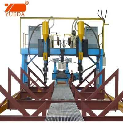 China Yueda Automatic H Beam Production Line Building Material Stores Gantry Type Welding Machine for sale