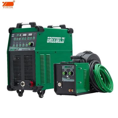 China Building Material Shops Hot Sale MIG500P Digital Inverter Industrial Pulse 500A Arc Welder for sale