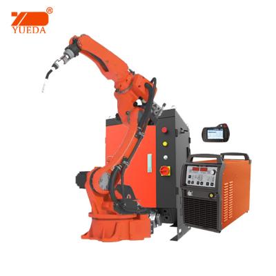 China High Efficiency Automatic Welding Robot Industrial Automatic Station 6 Axis Robotic Arm for sale