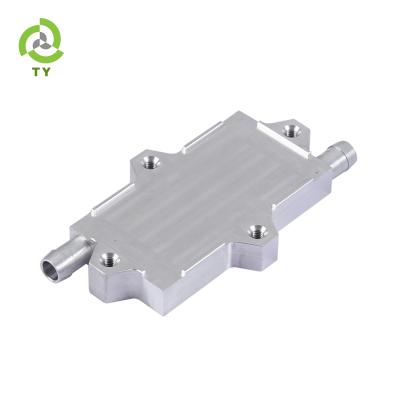 China Heatsink High Power Water Cooling Plate Stainless Steel Radiator Plate For IGBT Vehicle Power Battery for sale