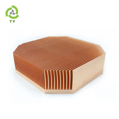 China CPU CPU Skid Fin Radiator Vehicle 15W 20W 30W 150W Copper Skived Fin Heatsink OEM/ODM for sale