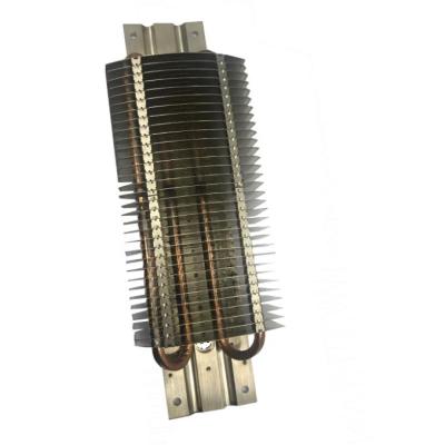 China Wholesale Welding Aluminum Heatsink Fin Heat Pipe Radiator LED Lighting for sale