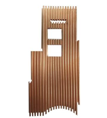 China Aluminum Bent Radiator Heatsink Manufacturers China Fin Radiator for sale