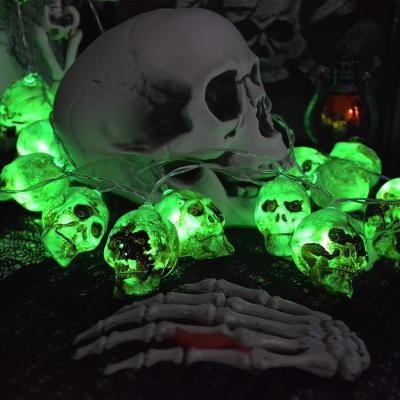 China Halloween Party Decoration Light Battery String Light Pumpkin Skull Lamp String Light Halloween Party Supplies for sale