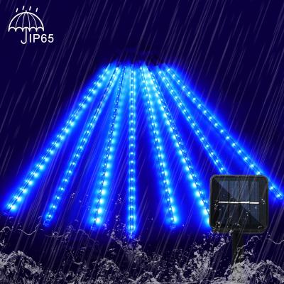 China Meteor Shower Lights 2021 Waterproof Meteor Shower Tubes 220V LED String Light for Christmas Garden Decoration for sale