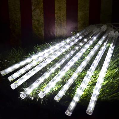 China Meteor Shower Rain Lights Festival Party Hot Sale Factory Price Rain Drop Waterproof Snow Falling Lighting Led Meteor Shower Rain Lights for sale