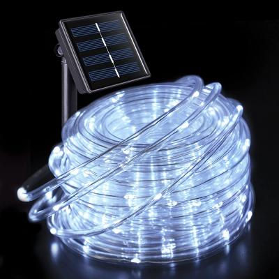 China Any Festival Solar String Lights Waterproof 200 LED Tube Lights Automatic Switch Solar String Lights Outdoor Garden for sale