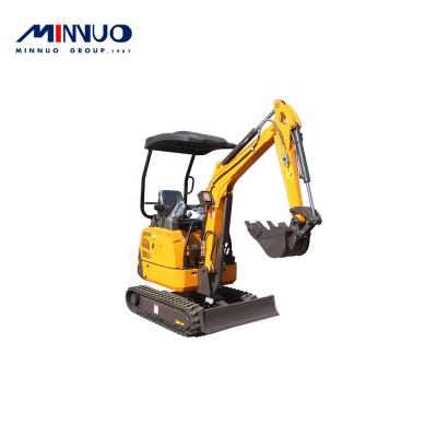 China Construction worksÂ   Small size suitable for one person to easily operate and run Minnuo small excavator get widely used for personal use for sale