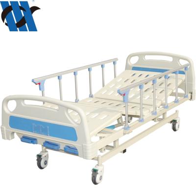 China Clinic Yc-T3611L(I) Hot Selling Adjustable Hospital Bed Manual 3 Cranks Inpatient Hospital Bed for Clinic Used Medical Bed for sale