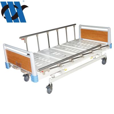 China Clinic YC-T3611L(II) Hospital Manual Patient Bed Factory 3 Function Crank Professional Manual Bed Hospital Patient Manual for sale