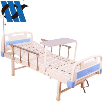 China Single Crank Hospital Bed YC-T1611Z Youngcoln A Crank Patient Bed Free Used Hospital Bed for sale