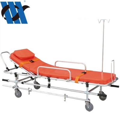 China BDST201 Folding Stretcher Ambulance Aluminum Stretcher Non Magnetic Stretcher Bed for sale