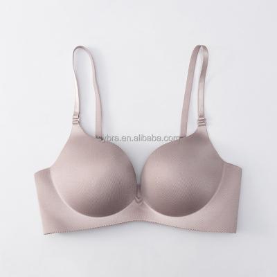 China Soft One-Piece Sexy One-Piece Without Trace Without Underwire Compact Adjusted Women's Bra for sale