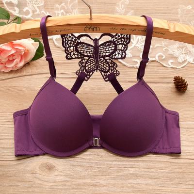 China High quality QUICK DRY bras high quality women lingerie ladies lace up super sexy transparent push up bra for sale