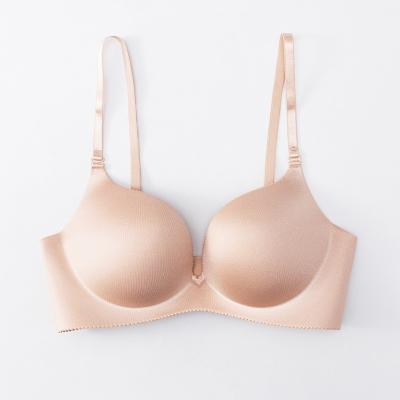 China QUICK DRY Ready To Ship Wireless Ladies Boobs Women One Piece Super Small No Wire Breathable Girls Wire Free Lift Up Bra for sale