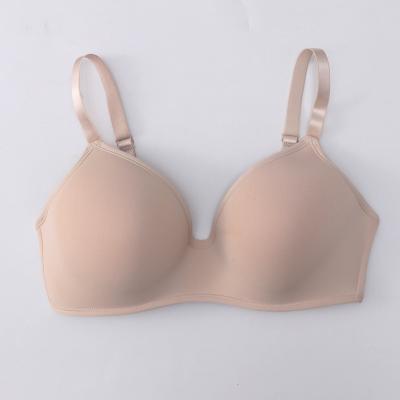 China Plus Size Women's One Piece Side Effects No Smoothing Underwear Wire Free Contour Bra for sale