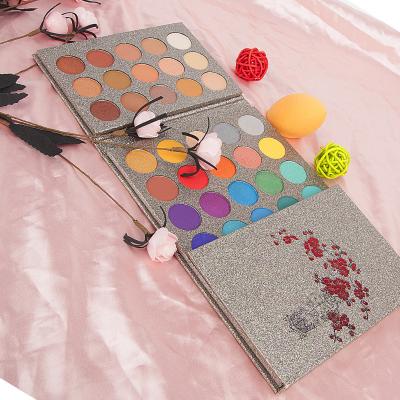 China Private Label Cosmetics 65 Colors Eyeshadow Palette Waterproof Custom Your Brand Wholesale Make Up Palettes Colorful Eyeshadow for sale