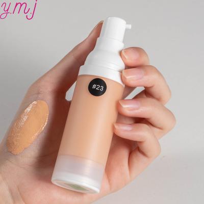 China Luxury Beauty Moisturizer Makeup For Dark Waterproof Vegan Color Foundation 30 Full Coverage Face Skin Matte Liquid Private Label for sale