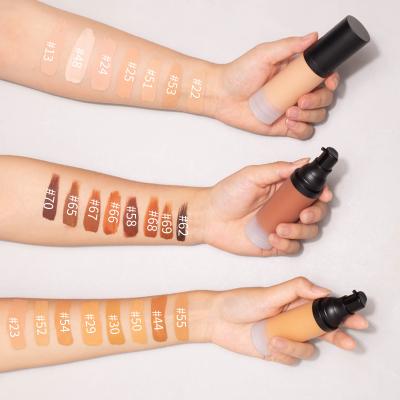 China Whitening Long Lasting Liquid Popfeel Face Concealer Foundation Makeup Liquid/ Foundation Cosmetic Palette For Women for sale