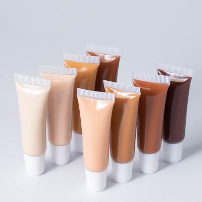 China Moisturizer Free Sample 29 Colors No Logo Foundation Natural Skin Flawless Liquid Waterproof Full Coverage for sale