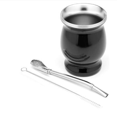 China 2022 Viable Wholesale Hot Selling Mate Cup Stainless Steel Yerba Mate Squash Mug South America Argentina for sale