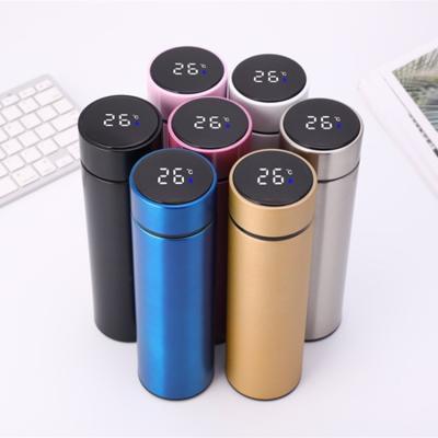 China New Temperature 2021 Viable Smart Water Bottle Vacuum Intelligent Water Bottle Temperature Control Coffee Cup for sale