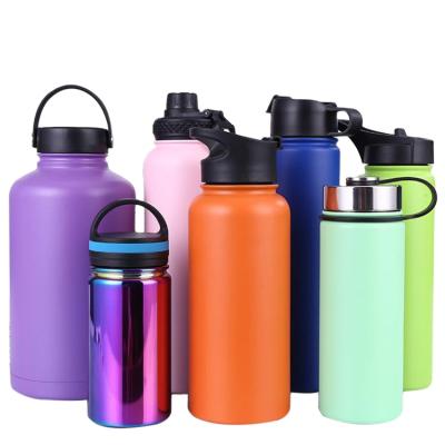 China New Product Sustainable Water Bottle , Customization Double Wall Stainless Steel Vacuum Water Thermos Bottle for sale