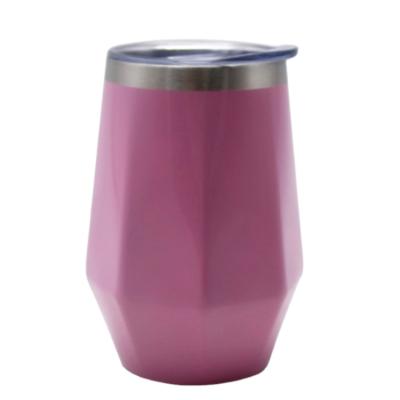 China Sustainable Custom Stainless Steel Wine Tumbler , Cheap Wine Tumbler 12oz for sale