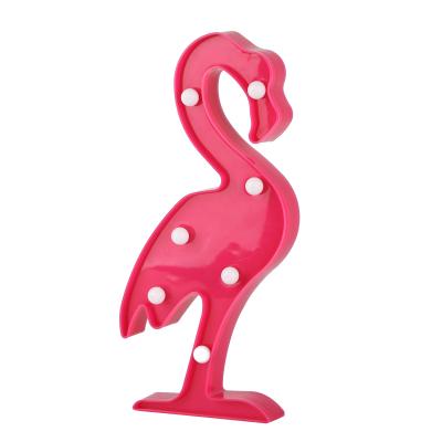 China Home Decoration Best Selling Flamingo Modeling Lamp For Roomdecoration for sale