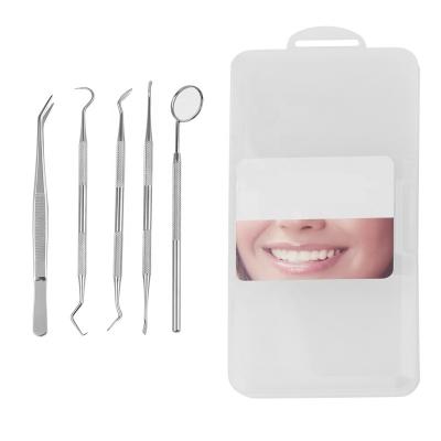 China Stainless Steel Hygienic Hygienic Tool Kit Hygienic Non-slip Dental Dental Tool Kit for sale