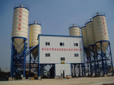 China ISO9001 certified stationary HZS120-1Q2000 ready-mixed concrete plant for high speed railway construction for sale