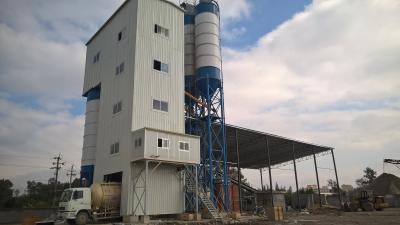 China SBJ60-1W6000 stairs type 60t/h automatic dry mixing mortar plant with natural sand drying system for sale