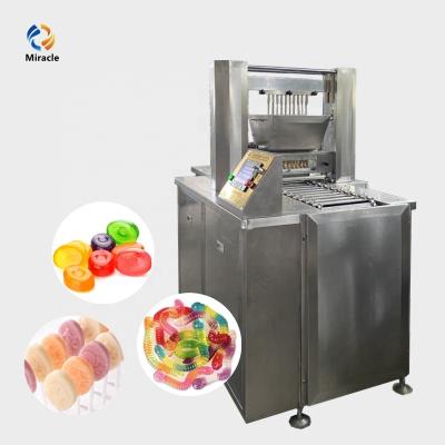 China Machine Repair Shops Small Vitamin Gummy Bears Making Machine Jelly Candy Beans Making Machine for sale