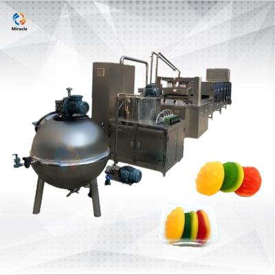 China Factory Popular Selling Gummy Hamburger Multi Color Soft Jelly Candy Making Machine With New Technology for sale