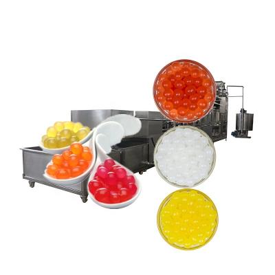 China Excellent Bursting Boba Line Use Bubble Tea Candy Maker Production Jumping Boba Making Machine for sale