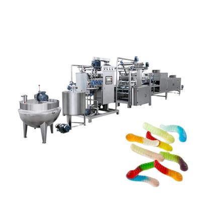 China Automatic Soft Food Maker Soft Candy Machinery Snacks Packing Machine Candy Food Packaging Line for sale