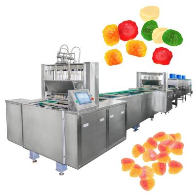 China Food Maker Automatic Gummy Soft Candy Production Line for sale