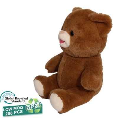 China Soft RPET Material Plush Recycled Stuffed Plushie Customized Polyester Low MOQ High Quality Soft Toys Eco-Friendly Toys for sale