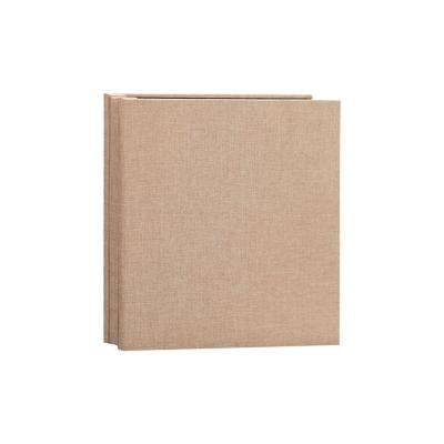 China Custom Logo Wedding Memory Thermal Binding Cover Photo Book Self Adhesive Photo Albums Canvas Cloth Fabric for sale