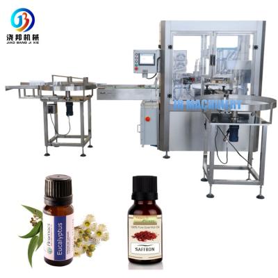 China CLOTHING JB-YX4 10ml essential oil pump automatic bottle vial filler peristaltic monoblock filling and capping machine for sale