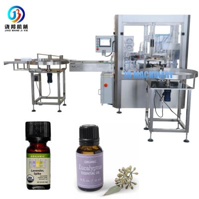 China GARMENT JB-YX4 automatic glass dropper 10ml 30ml small essential oil oral liquid medical vial bottle filling machine for sale