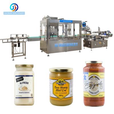 China Automatic Food Shanghai Machinery Sauce Bottle Filling Machine Piston Liquid Filling Machine For Food Factory for sale