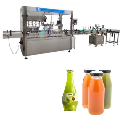 China JB-YG6 APPAREL Automatic Beverage Bottle Filling Capping Machine For Drinks Water Juice Liquid for sale