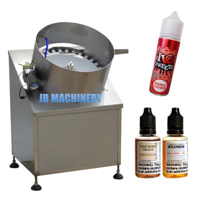 China Automatic Round Bottle Unscrambler , JB-LP1 Beverage Sorter For Eliquid CBD Oil Bottles for sale