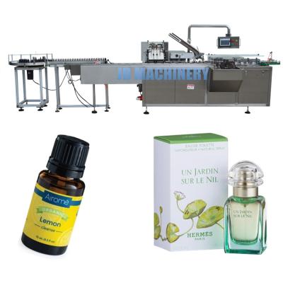 China Chemical Automatic Perfume Carton Packing Machine Box Packing Machine For Glass Bottles 30ml Essential Oil Cosmetic for sale