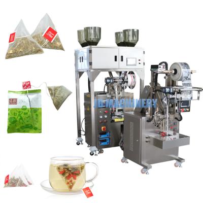 China Products Shanghai JiaoBan Automatic Packing Machinery For Granule Small Triangle Nylon Mesh Tea Bag for sale