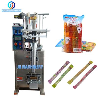 China JB-330Y automatic beverage juice stick packing machine liquid popsicle making packing machine low price plastic bag packer for sale