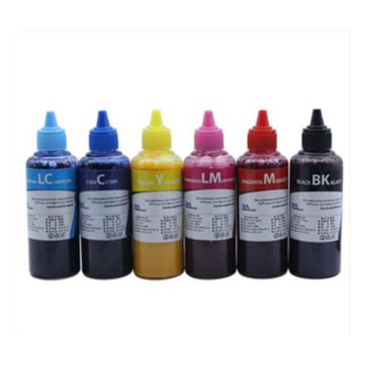 China 100ml non sublimation ink 6 color material 100% sublimation ink for non 100% cotton material for sale