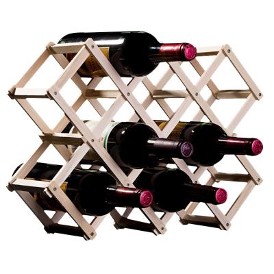 China Cheap Cost Effective Wooden Wine Rack Outdoor Wooden Wine Rack for sale