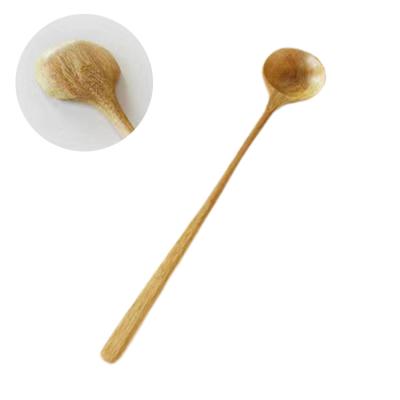 China Factory Direct Sales Disposable Honey Wooden Scoop Organic Rice Small Mixing Spoon for sale